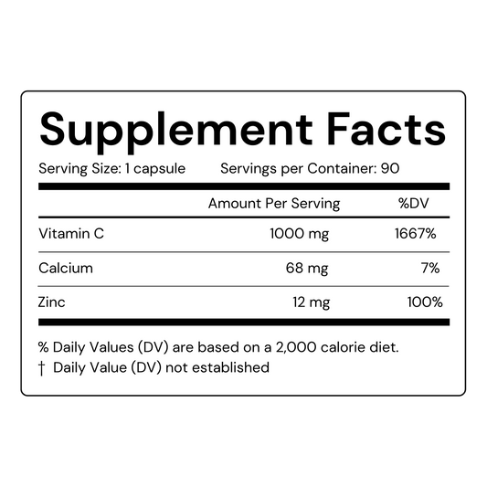 Vitamin C & Zinc
