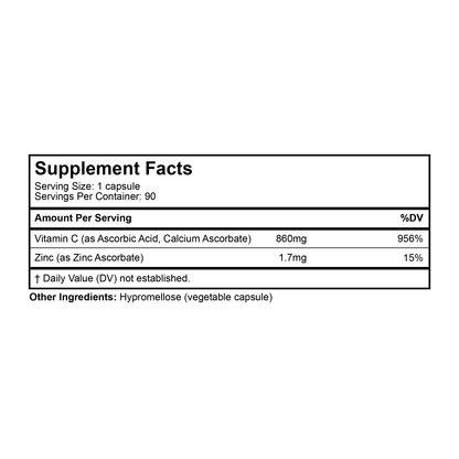 Vitamin C & Zinc