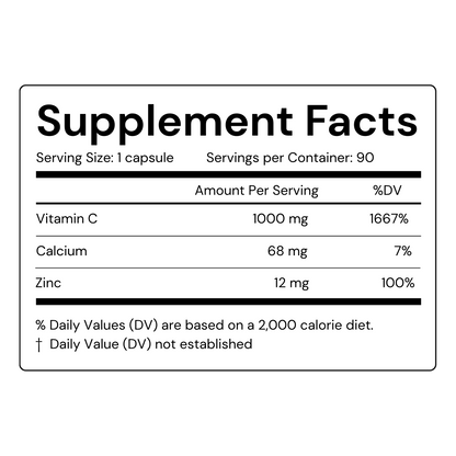 Vitamin C & Zinc